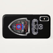 82e Airborne Divisie “All The Way” Case-Mate iPhone Case (Achterkant (horizontaal))