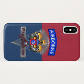 82e Airborne Divisie “All The Way” Case-Mate iPhone Case (Achterkant (horizontaal))