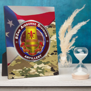 82e Airborne Divisie Artillerie Brigade Fotoplaat