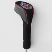 82e Airborne Divisie Dagger Ontwerp Golfheadcover (Schuin)