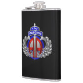 82e Airborne Divisie Dagger Ontwerp Heupfles (Links)