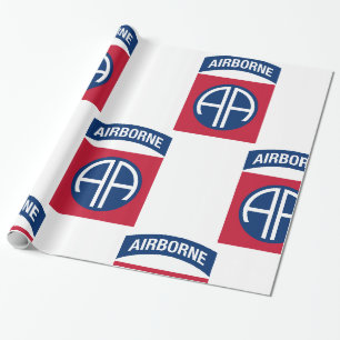82e Airborne Divisie Insigne Militaire Veteraan Cadeaupapier