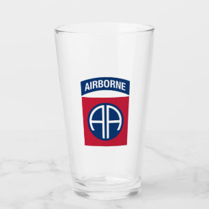 82e Airborne Divisie Insigne Militaire Veteraan Glas