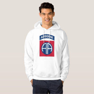 82e Airborne Divisie Insigne Militaire Veteraan Hoodie