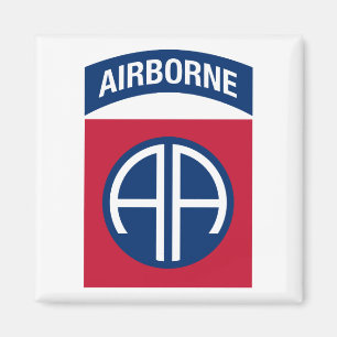82e Airborne Divisie Insigne Militaire Veteraan Magneet