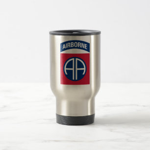 82e Airborne Divisie Insigne Militaire Veteraan Reisbeker
