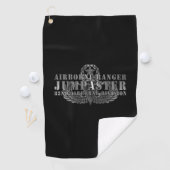 82e Airborne Divisie Jumpmaster Golfhanddoek (Insitu)