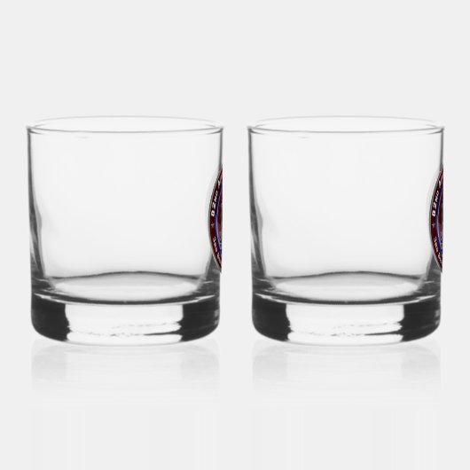 82e Airborne Division 505e PIR Whisky Glas (Rechts)