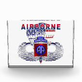 82e Airborne Division Airborne Paratrooper Fotoblokken (Voorkant)