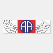 82e Airborne Division "All American" Bumpersticker (Voorkant)