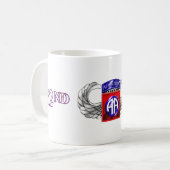 82e Airborne Division All American Koffiemok (Voorkant links)