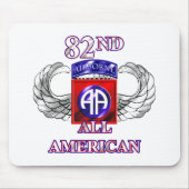 82e Airborne Division All American Muismat (Voorkant)