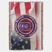 82e Airborne Division America's Guard of Honor Deken (Voorkant Verticaal)