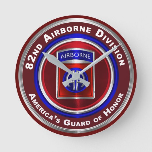 82e Airborne Division America's Guard of Honor Ronde Klok (Voorkant)