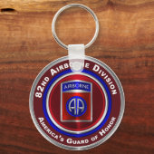 82e Airborne Division America's Guard of Honor Sleutelhanger (Voorkant)