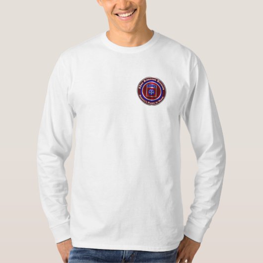 82e Airborne Division America's Guardian of Honor T-shirt (Voorkant)