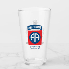82e Airborne Division Beer Glass Glas