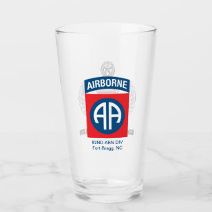 82e Airborne Division Beer Glass Glas
