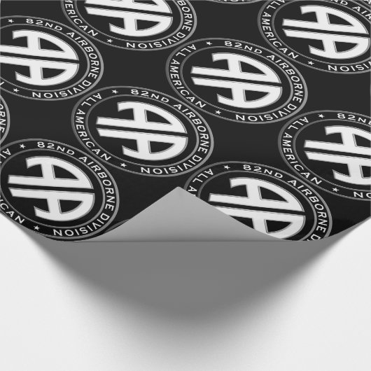 82e Airborne Division Casual Patch Cadeaupapier (Hoek)