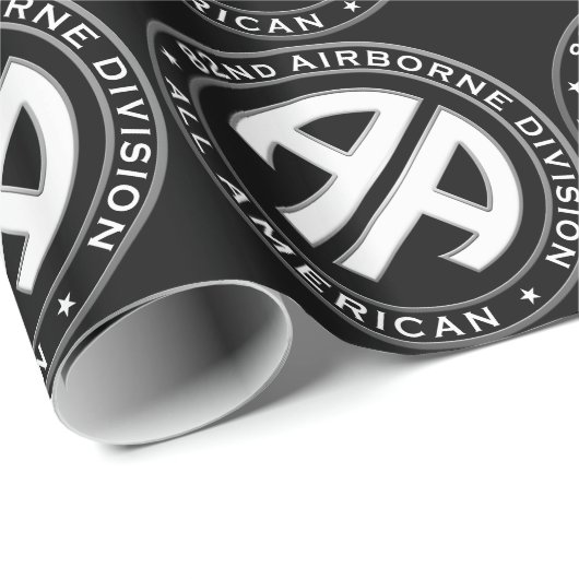 82e Airborne Division Casual Patch Cadeaupapier (Rol Hoek)