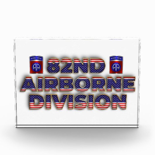 82e Airborne Division Custom Design Fotoblokken (Voorkant)
