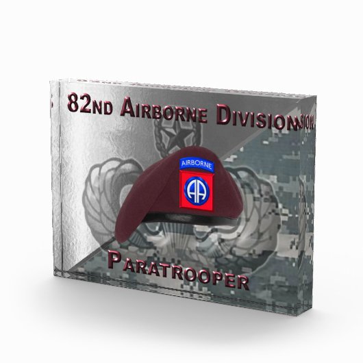 82e Airborne Division Custom Paratrooper  Fotoblokken (Rechts)
