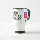 82e Airborne Division "DAD" Travel Mug Reisbeker (Voorkant rechts)