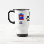 82e Airborne Division "DAD" Travel Mug Reisbeker (Links)