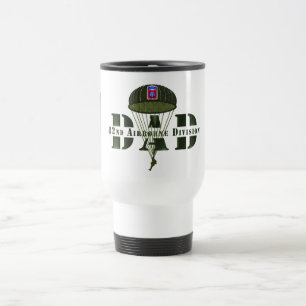 82e Airborne Division "DAD" Travel Mug Reisbeker