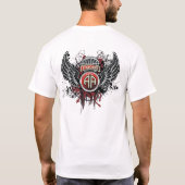 82e Airborne Division Fort Bragg Parachute T-shirt (Achterkant)