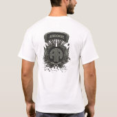 82e Airborne Division Fort Bragg Parachute T-shirt (Achterkant)