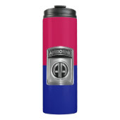 82e Airborne Division Gepersonaliseerd Patch Thermosbeker (Voorkant)