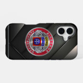 82e Airborne Division Hoesje-Mate iPhone Case 16 Hoesje (Achterkant horizontaal)
