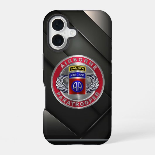 82e Airborne Division Hoesje-Mate iPhone Case 16 Hoesje (Achterkant)