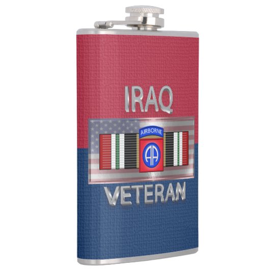 82e Airborne Division Irak Veteran Heupfles (Rechts)