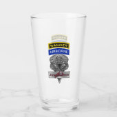 82e Airborne Division Jumpmaster Glas (Achterkant)