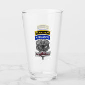 82e Airborne Division Jumpmaster Glas (Voorkant)