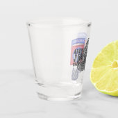 82e Airborne Division Jumpmaster Shot Glas (Links)