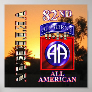 82e Airborne Division OIF Veteran Poster