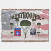 82e Airborne Division Paratrooper Deken (Voorkant)