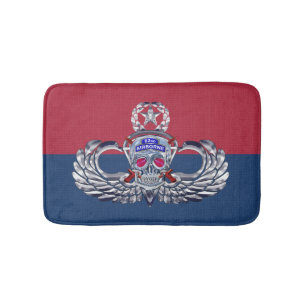 82e Airborne Division "Silver Skull" Div Colors Badmat