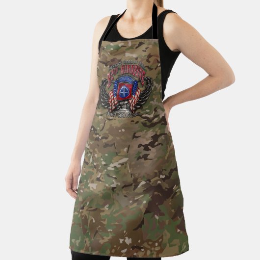 82e Airborne Fort Bragg Camo Schort (Insitu)