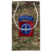 82e Airborne Jumpmaster Camo Klein Cadeauzakje (Achterkant)