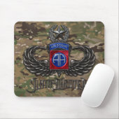 82e Airborne Jumpmaster Camo Mousepad Muismat (Met muis)
