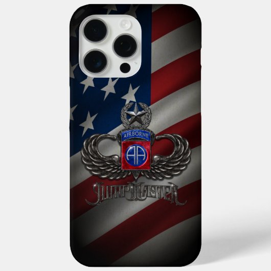 82e Airborne Jumpmaster Case-Mate iPhone Case (Achterkant)