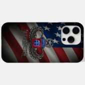 82e Airborne Jumpmaster Case-Mate iPhone Case (Achterkant (horizontaal))
