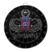 82e Airborne Jumpmaster Dartbord (Voorkant)