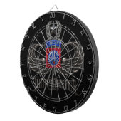 82e Airborne Jumpmaster Dartbord (Voorkant Rechts)