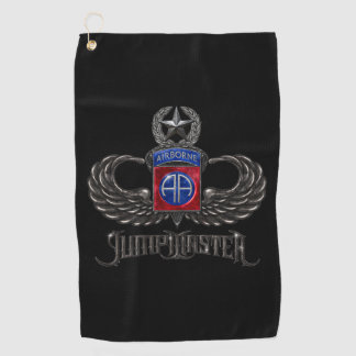 82e Airborne Jumpmaster Golfhanddoek