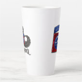 82e Airborne Jumpmaster White Latte Mok (Voorkant)